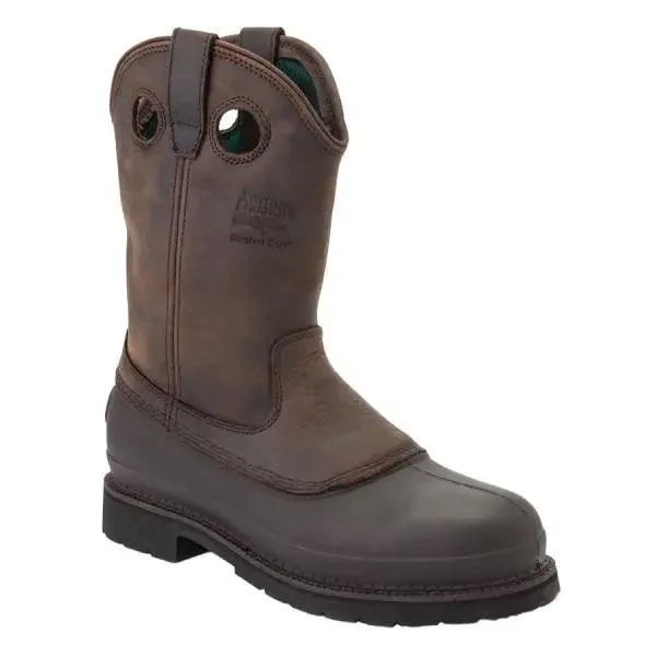Best Work Boots For Walking All Day Georgia Comfort Core Muddog Pull-On Work Boot G5514