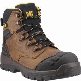 Caterpillar STRIVER XL 6" Safety Boot Waterproof Grip Rugged Outdoor Gear