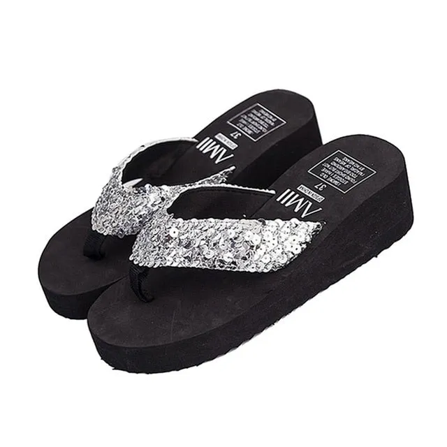 Realistic Rat Slippers Sandals Women Bright Diamond Casual Outdoor Travel Flip Flop Beach Shoes Women Non-slip Slippers Shoes Woman Dropshipping