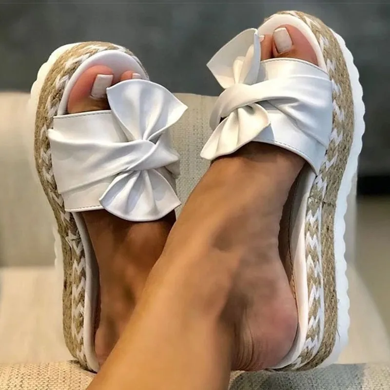 Sandals Women Heels Sandals With Wedges Shoes For Women Platform Sandals Summer Slippers Sandalias Mujer Elegant Summer Shoes Funny Christmas Slippers
