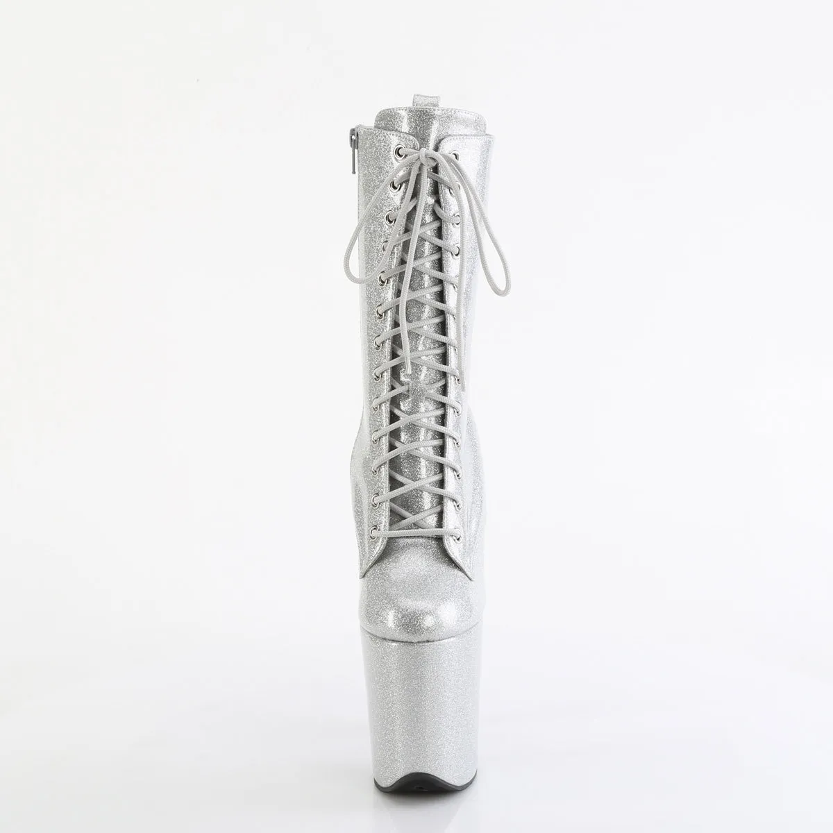 FLAMINGO-1040GP Pleaser Silver Glitter Sexy Platform Shoes (Pole Dancing Heels) Best Running Shoes For Asics