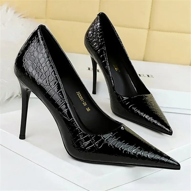 Sexy Shoes for Women: Women Toe Pumps High Heels Pron
