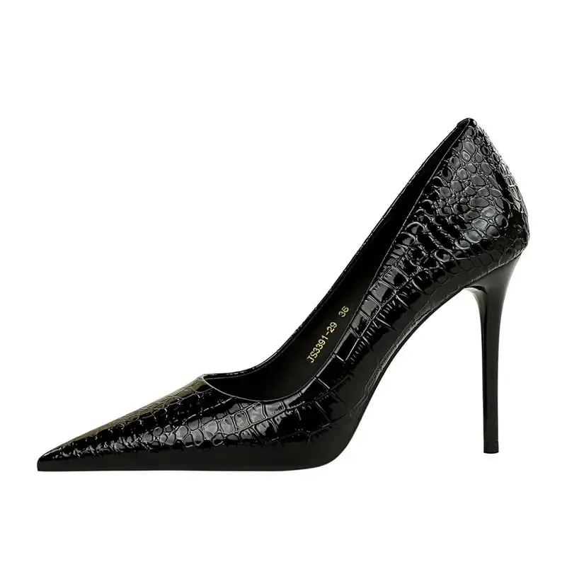 High Heels Bdsm Sexy Shoes for Women: Women Toe Pumps