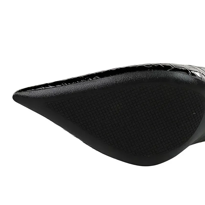 Tall Dress Boots High Heel Sexy Shoes for Women: Women Toe Pumps