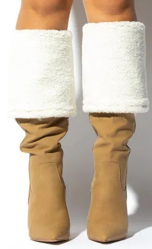 shearling lined over the knee boots Farm Rio Adidas Shoes