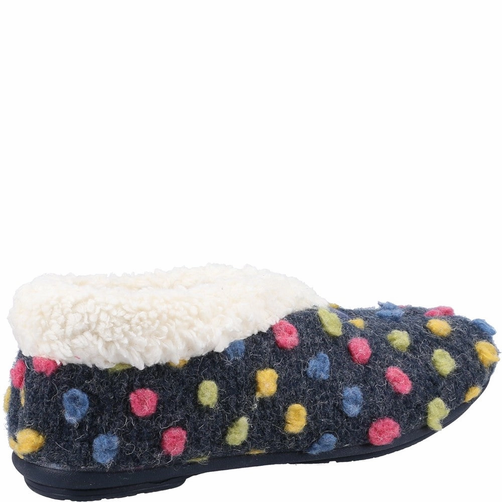 Fleet & Foster Snowberry Ladies Slipper Cozy Style