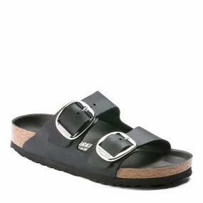 Antibacterial Soft Leather Women's Birkenstock, Arizona Big Buckle Sandal - Regular Fit