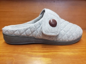 Modern Features Recyclable Vionic Carlin slipper light grey