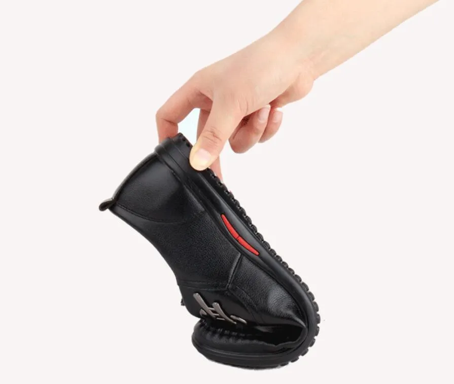 Shoes - Luxury Brand Men's Fashion Casual Soft Driving Shoes Saucony Size Compared To Asics