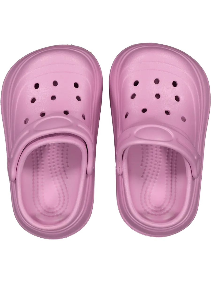 Velcro Sandals Pink Slingback Moulded Sandals