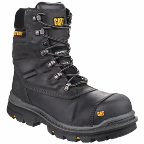 Caterpillar Premier Waterproof Safety Boot Industrial Traction All Day Work Boots