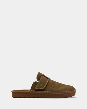 Relax On The Go Travel Shoes Litton Mule Oakwood Suede