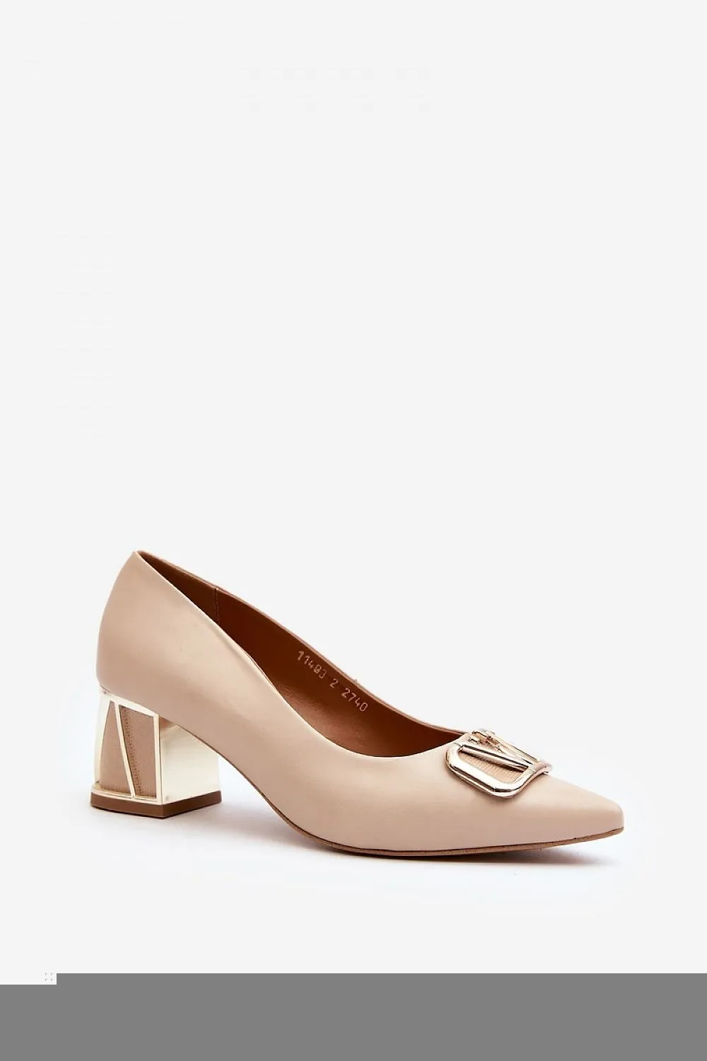 Sexy Open Toe High Heels Block heel pumps model 192299 Step in style