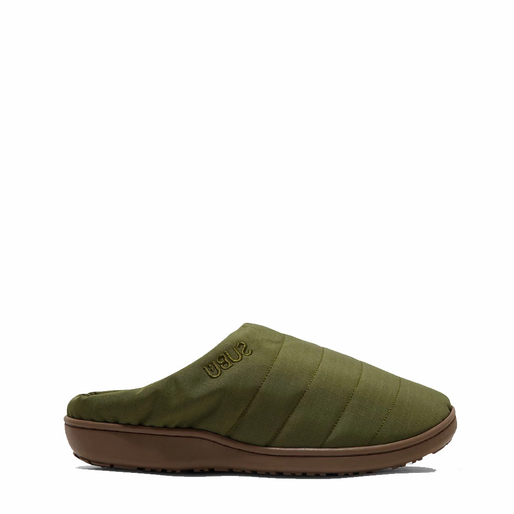 Superior Comfort Subu Womens Nannen Military Slippers Olive Drab