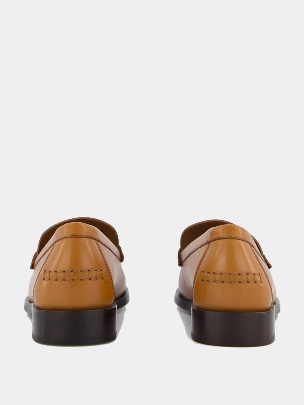 Moccasin With Gancini Ornament Shearling Loafers