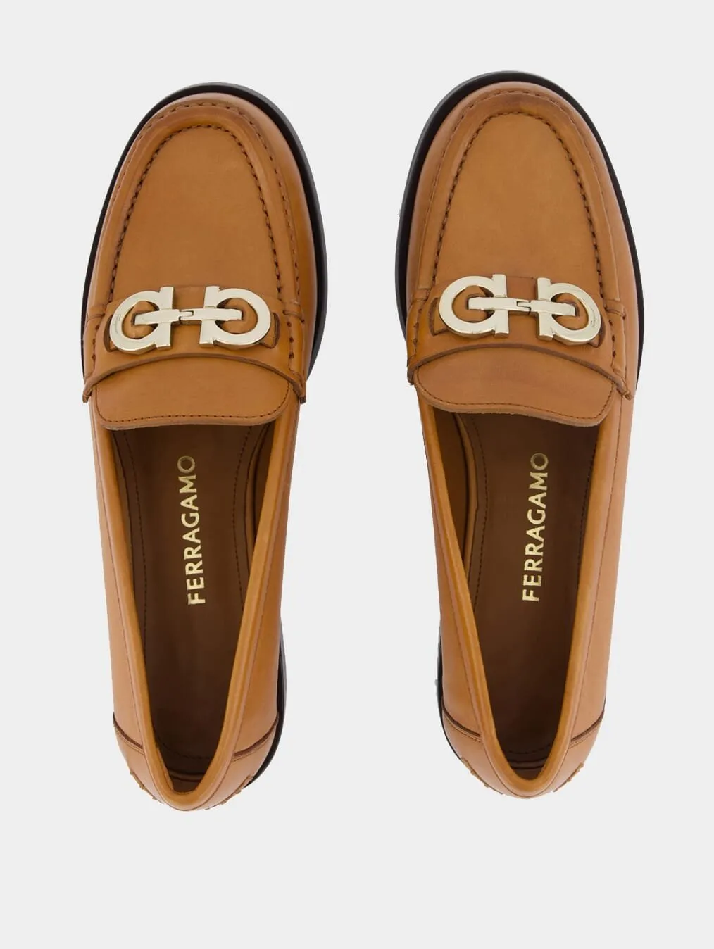 Laurs Loafers Moccasin With Gancini Ornament