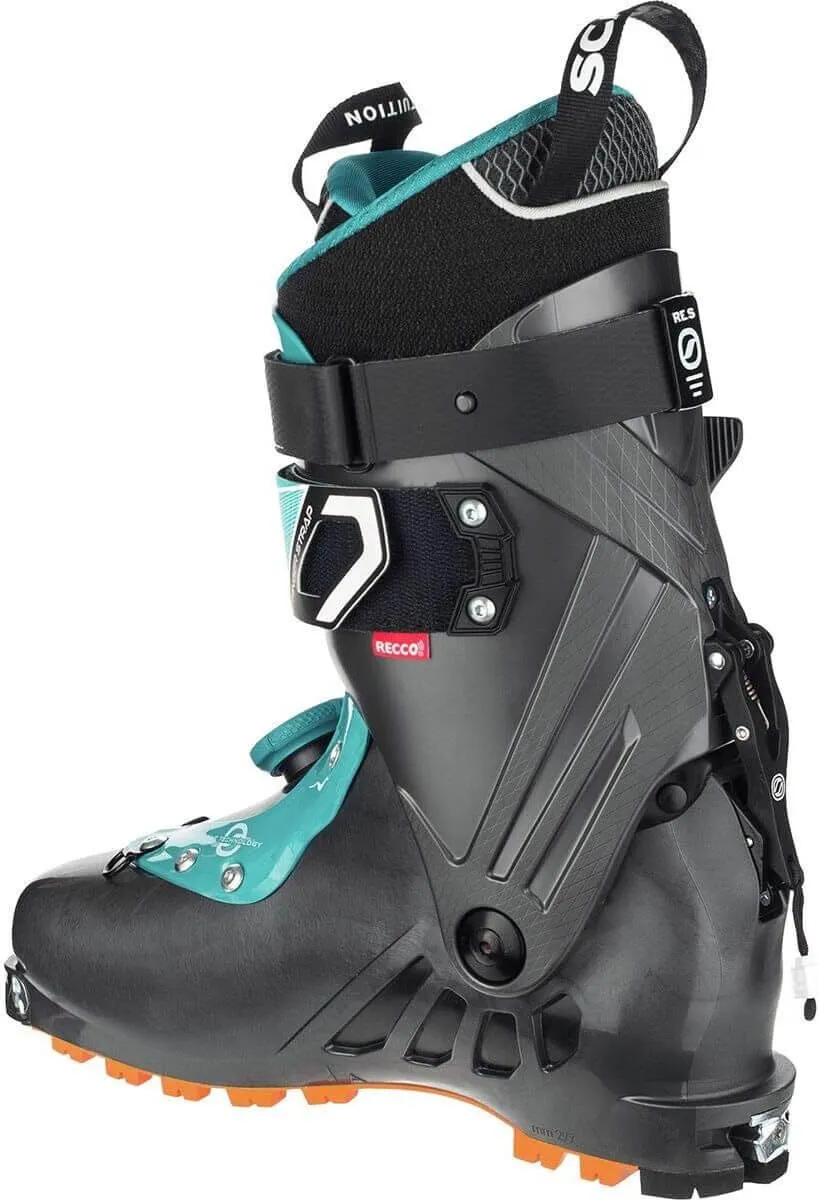 Moon Boot Exclusive Classic Low Snow Boots Scarpa Womens F1 Alpine Touring Ski Boots Skiing Snow - Anthacite/Lagoon