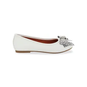 Eva Sole Slippers Sale Mini Kensington Ballet Flat - Big Kid White