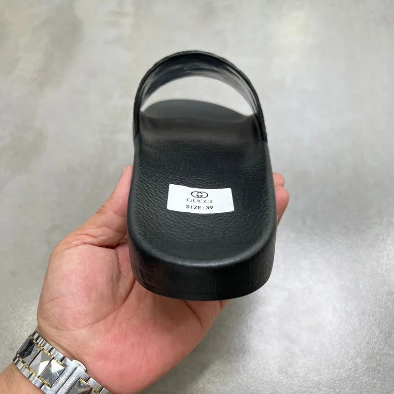 Granny Square Slippers Crochet YGS07 Women and Man Leather Slippers 36-45 Shoes with Box