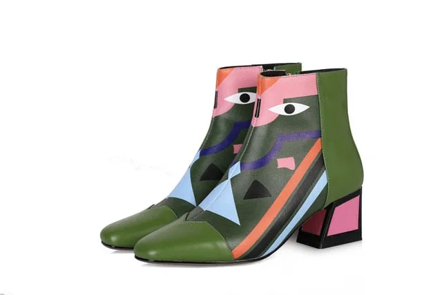 Fashion Brand Women Ankle Snow Boots Warm High Heels Ladies Shoes Woman Party Wedding Pumps Basic Genuine Leather Boots Kamik Sienna Snow Boots