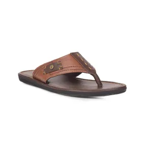 Tennis Shoes Slippers Coolers By Liberty AVN-112 Casual Slippers For Men - Tan