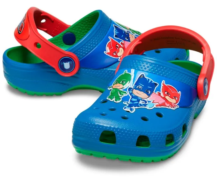 Crocs Toddler Classic PJ Masks Clog - Grass Green Shamma Sandals