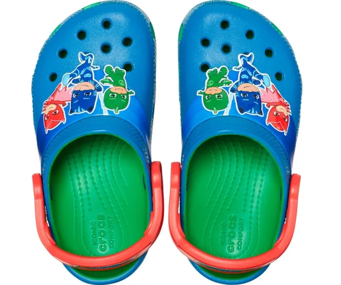 Crocs Toddler Classic PJ Masks Clog - Grass Green Like Sandals