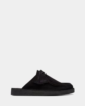Desert Nomad Mule (m) Black Suede Travel Friendly Street Wear