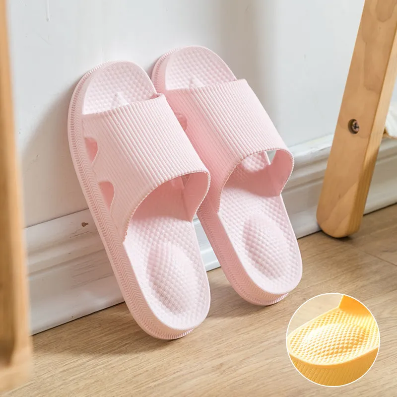 Women Bathroom Slippers With Heel Massage Ball Design Shoes At Home Slippers By Clarks