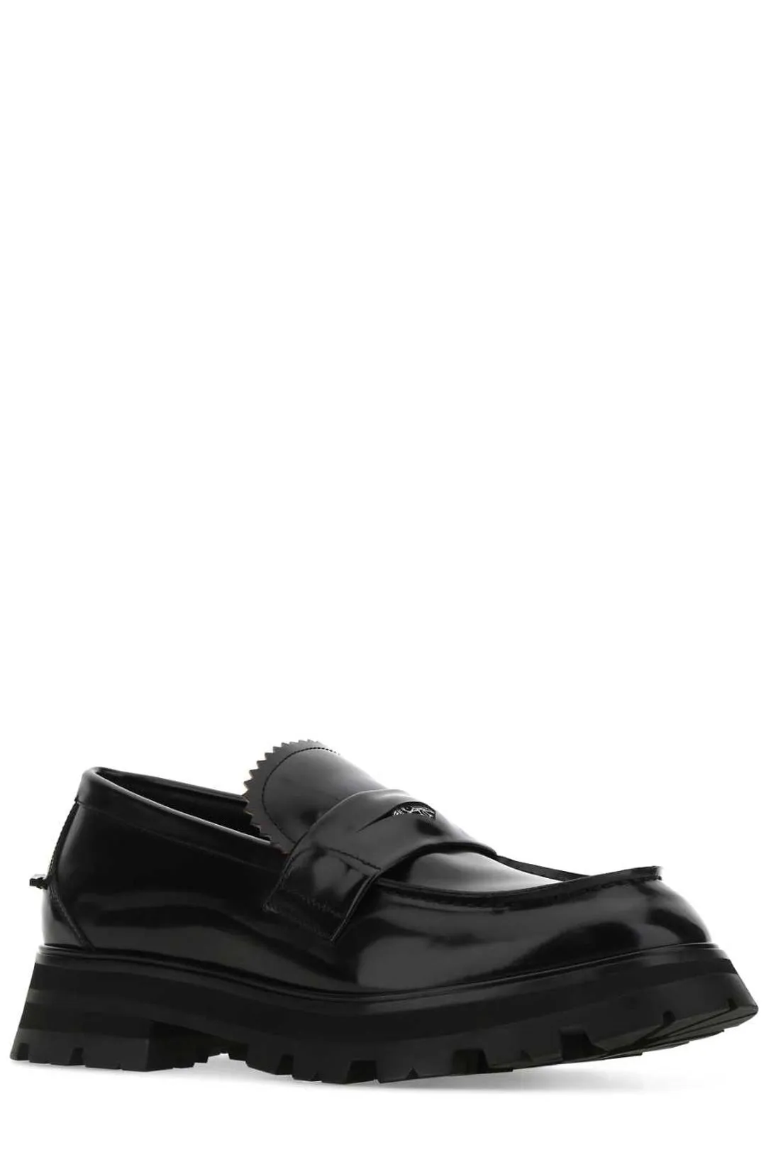 Loafers Style Alexander McQueen Ridged Slip-On Loafers