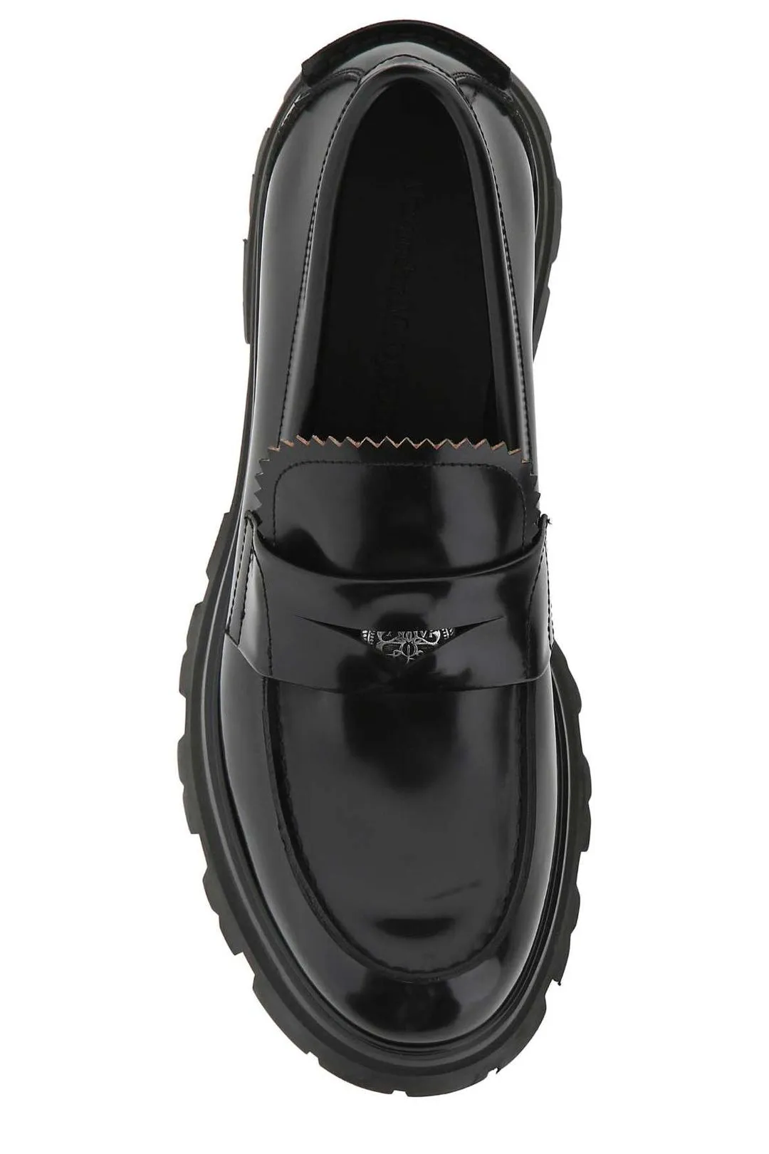 Loafers At Walmart Alexander McQueen Ridged Slip-On Loafers