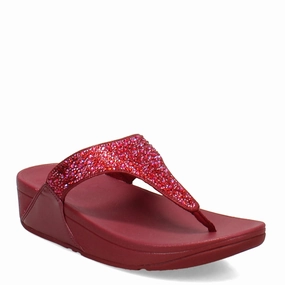 Youth Spark Women's FitFlop, Lulu Crystal Mix Toe Post Sandal