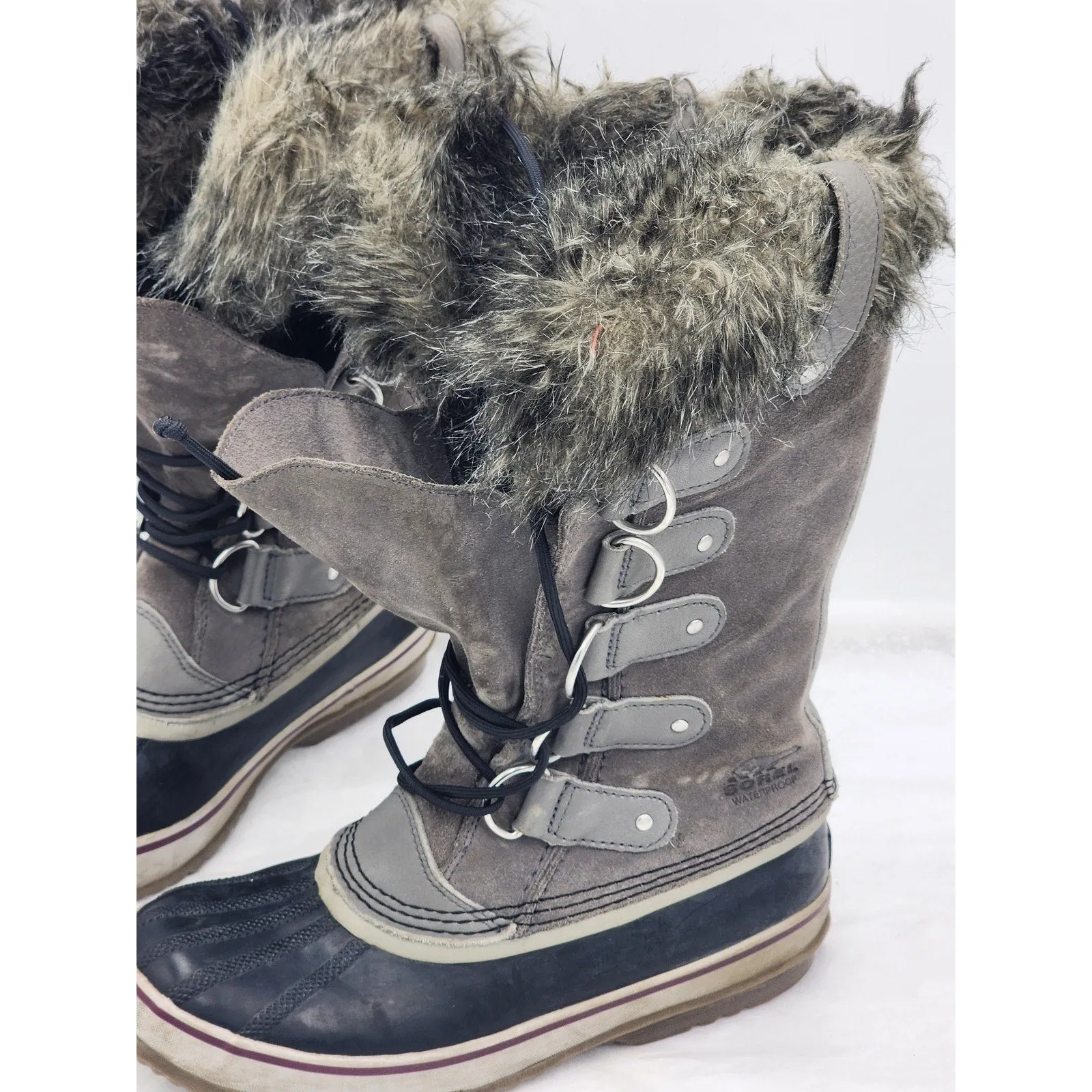 Sorel Boots Joan Arctic Women 8 Waterproof Snow Winter Cozy Fashion NL2429-052 Insoles For Snow Boots
