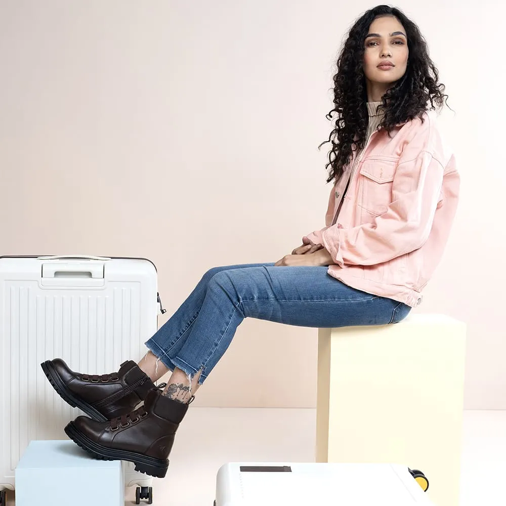 Slays Women Boots 002 Boots Leather Flat