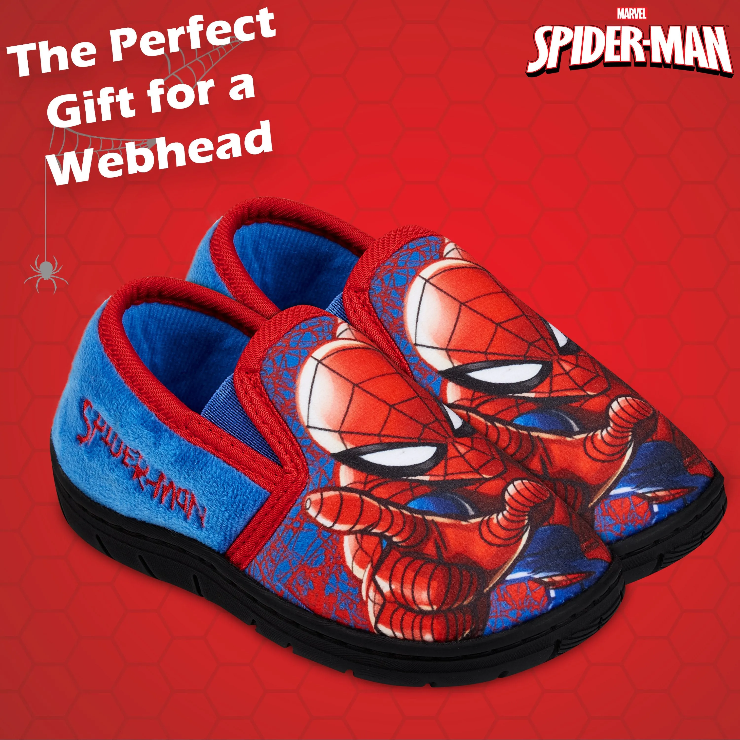 Jesus Slppers Spiderman Boys Slippers, Official Marvel Avengers Merchandise, Gifts for Kids