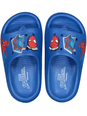 Floral Wedge Sandals Spiderman Moulded Slide Sandals