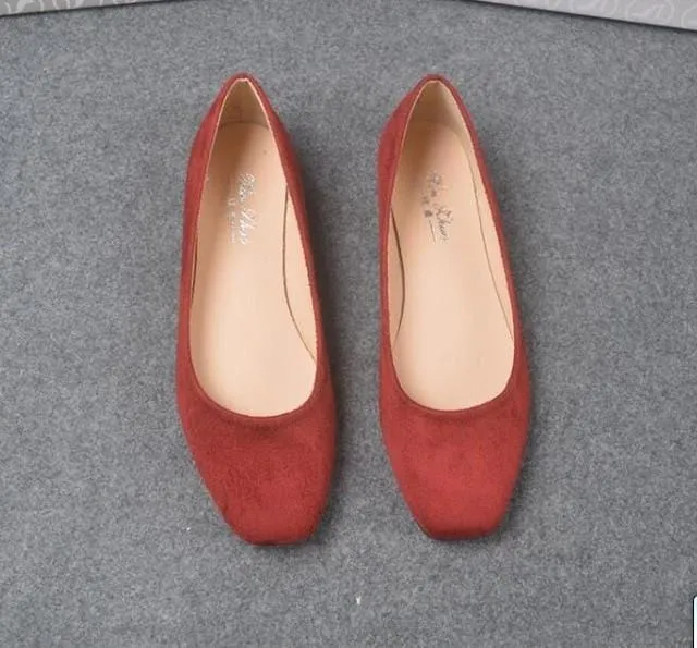 Spring Summer Ladies Shoes Ballet Flats Women Flat Shoes Woman Ballerinas Black Large Size 43 44 Casual Shoe Sapato Womens Loafe