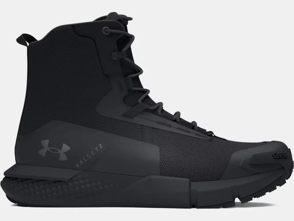 Most Comfortable Work Boots 2025 Under Armour Men's Charged Valsetz Black Tactical Boots