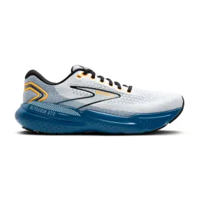 'Brooks' Men's Glycerin GTS 21 - White / Sapphire / Orange Saul Boots