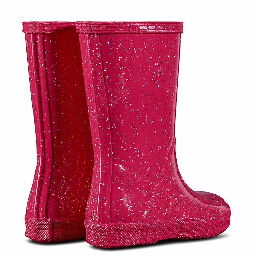 lightweight fabric Rainy Day Hunter Kids First Classic Giant Glitter Rain Boots