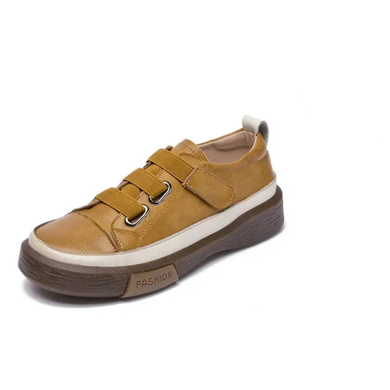 Basketball Shoes For Feet Amozae Ladies Sneakers Spring Shoes 2025 New Genuine Leather Casual Women Shoes Large Size 4243 Fashion Flat Girl Student Shoes