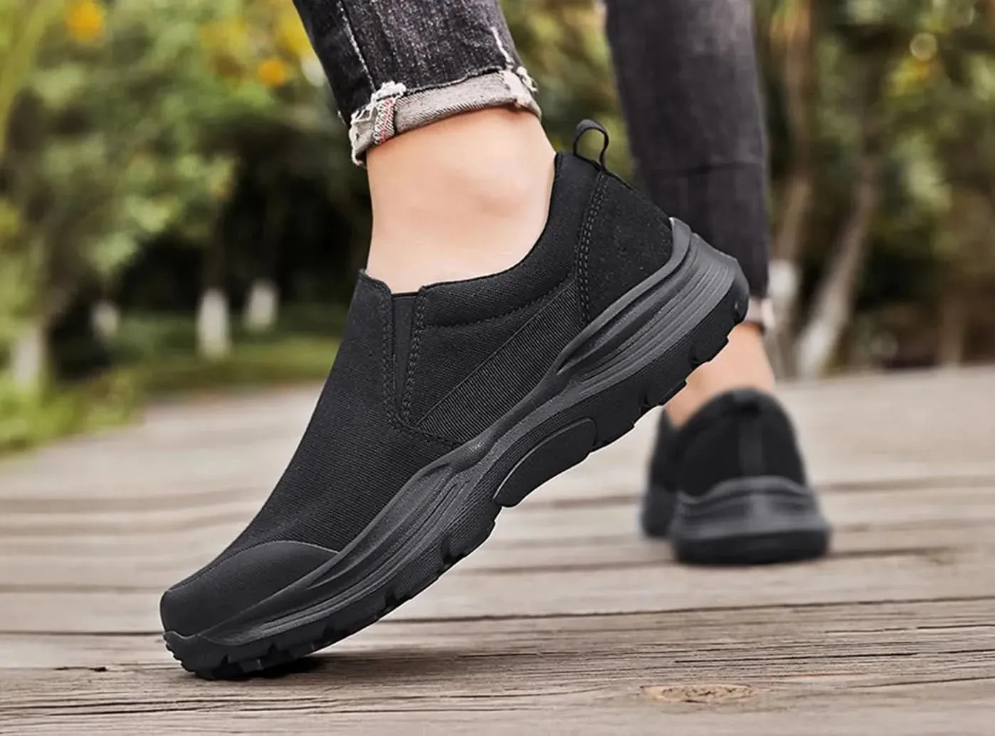 Dolce Vita Hattie Loafers FitVille Men's Canvas Loafers