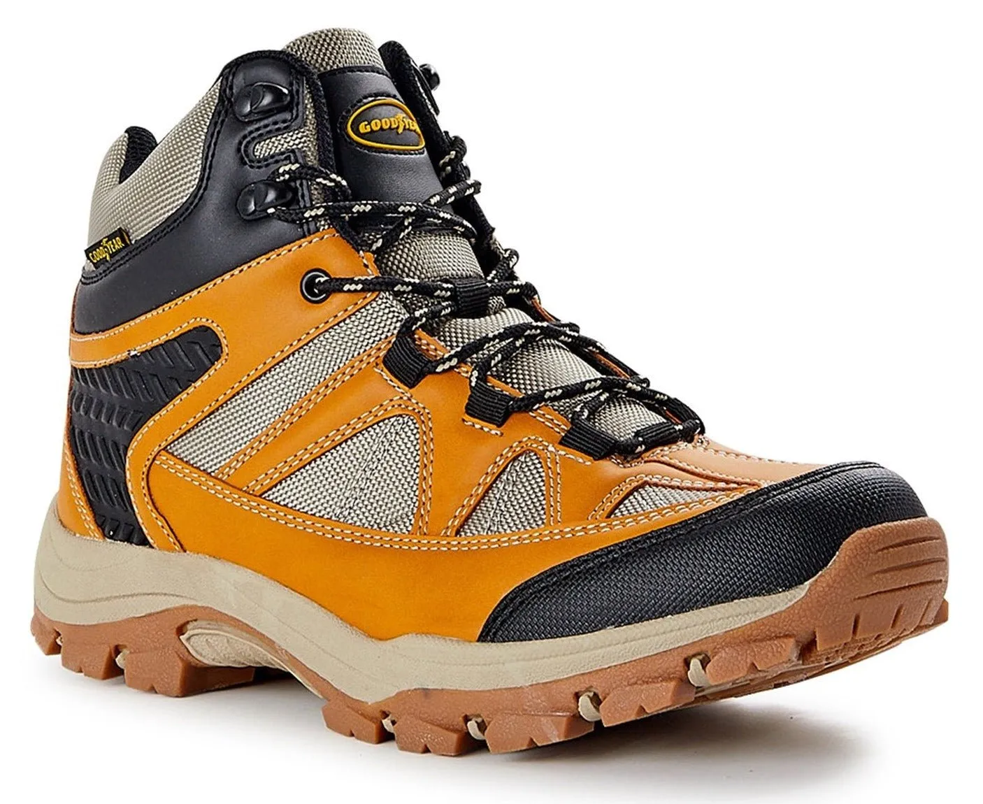 Union Made Work Boots Goodyear Men's Teton Outdoor Hiker Work Boots