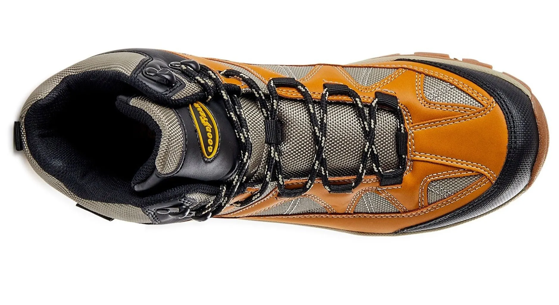 Safety Toe Western Work Boots Goodyear Men's Teton Outdoor Hiker Work Boots