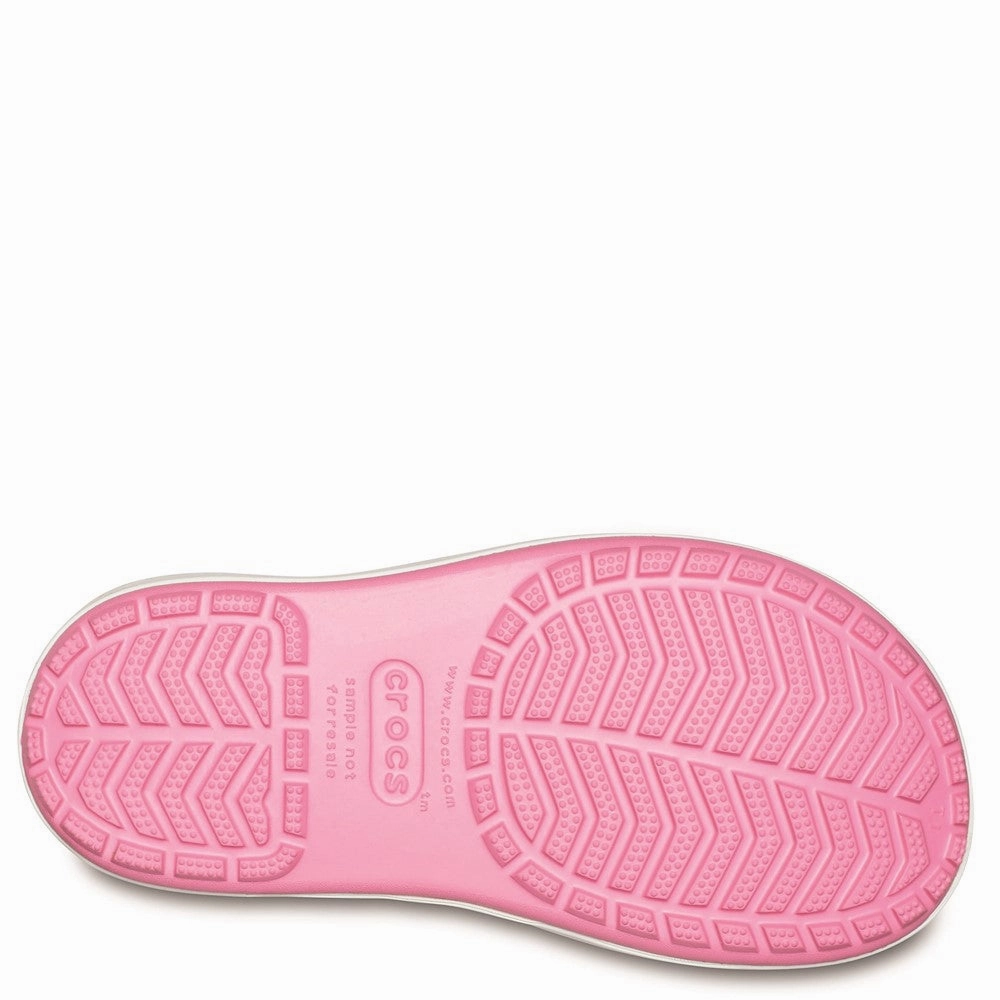 Tough Sole Crocs Kids Crocband Rainboot Pull On Wellington