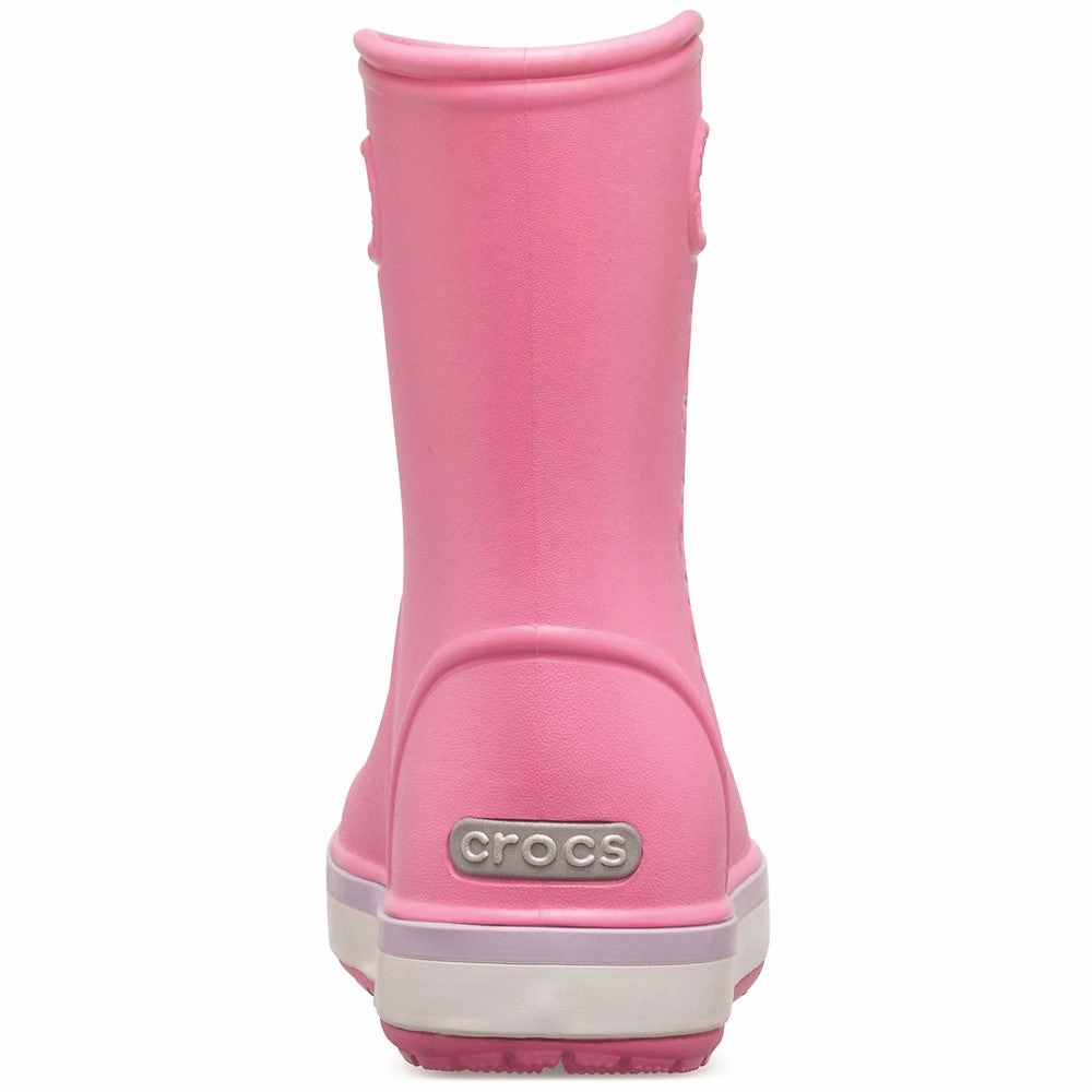 Anti   Tear Crocs Kids Crocband Rainboot Pull On Wellington