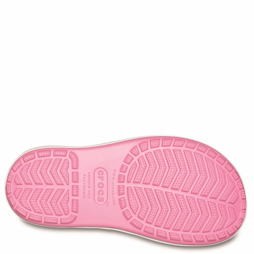 Crocs Kids Crocband Rainboot Pull On Wellington Memory Foam