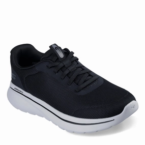 Men's Skechers, Relaxed Fit: GO WALK Arch Fit N-Joy - Cullman Sneaker Smooth Soles forest paths
