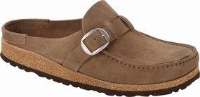 Chill Shoes Soft Cushioning Birkenstock Buckley Gray Taupe 1019490