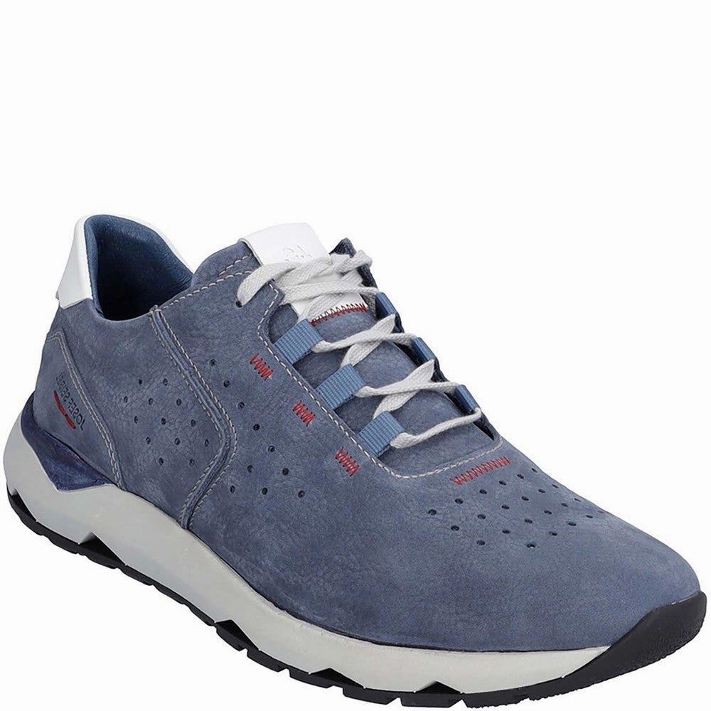 Step Balance Cushioned Footbed Josef Seibel Jeremiah leather lace up trainer